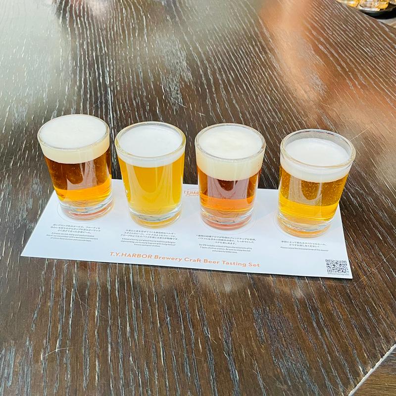 クラフトビール飲み比べ(T.Y.HARBOR)