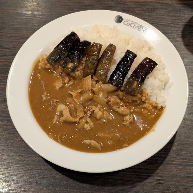 豚しゃぶカレー(カレーハウス CoCo壱番屋 中央区人形町店)