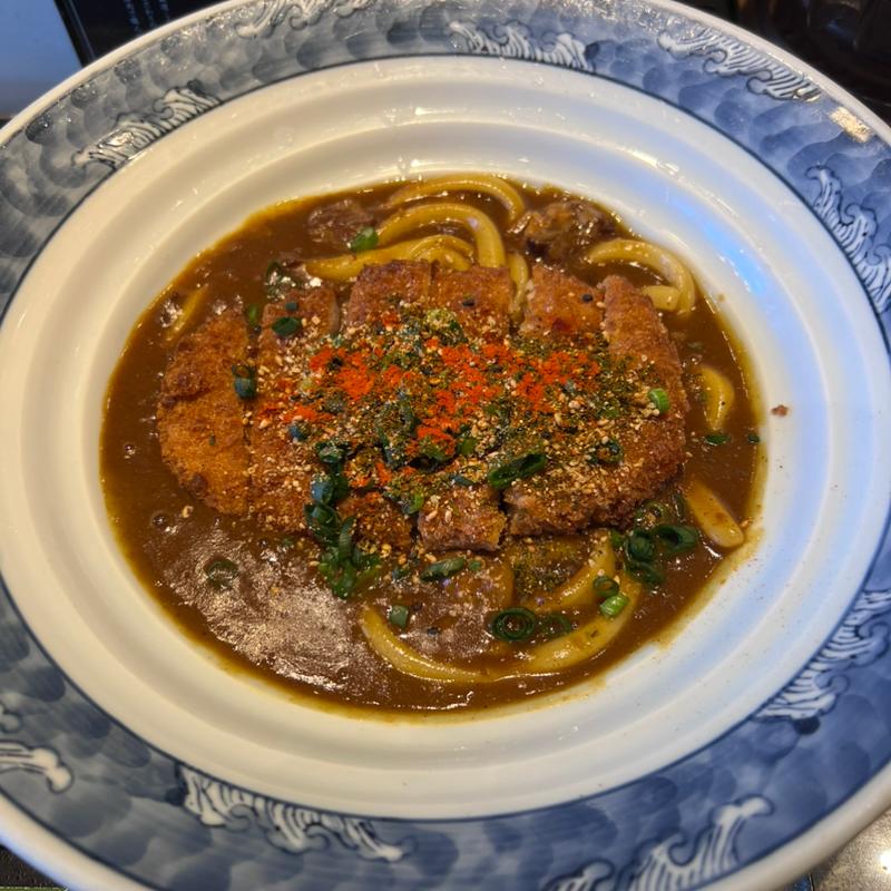 カツカレーうどん(NADABAN by HAL YAMASHITA)