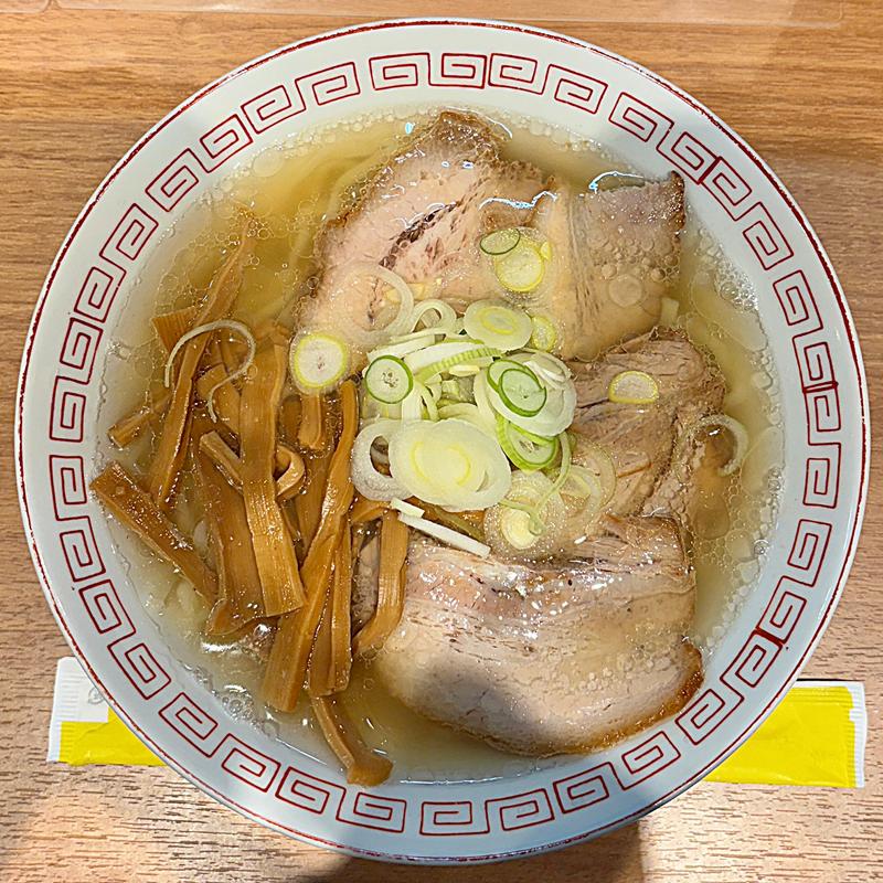 塩ラーメン(喜多方ラーメン 新じま)