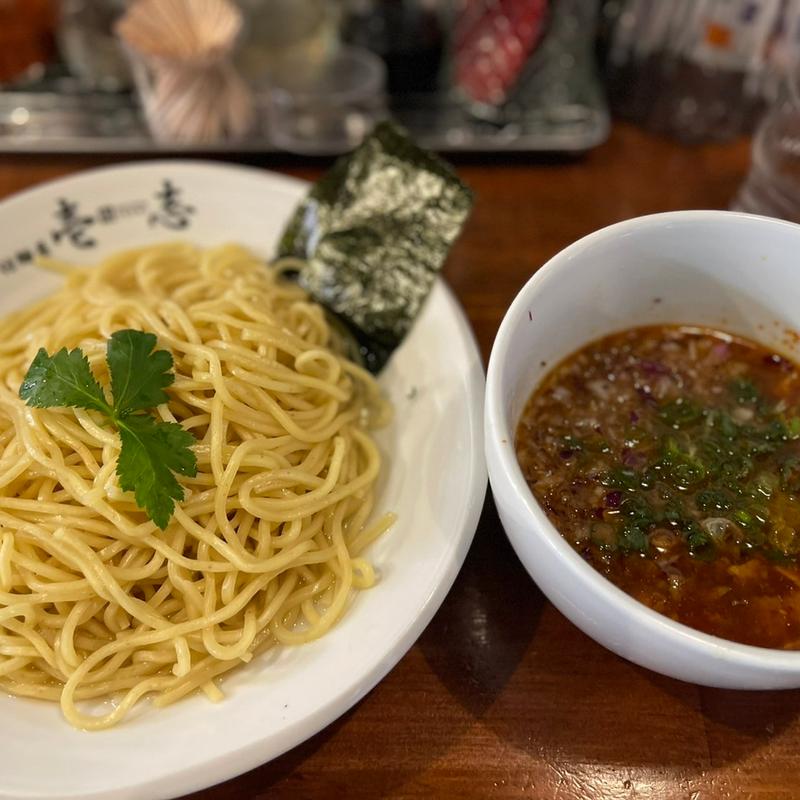 辛付麺　中盛(付麺屋 壱志)