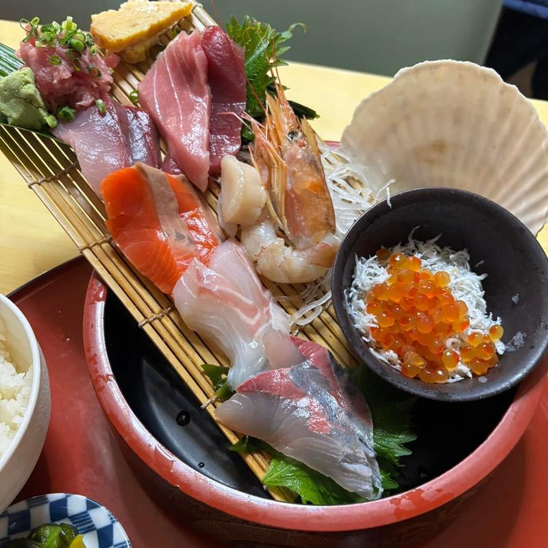 刺身定食(多満利屋きらく)