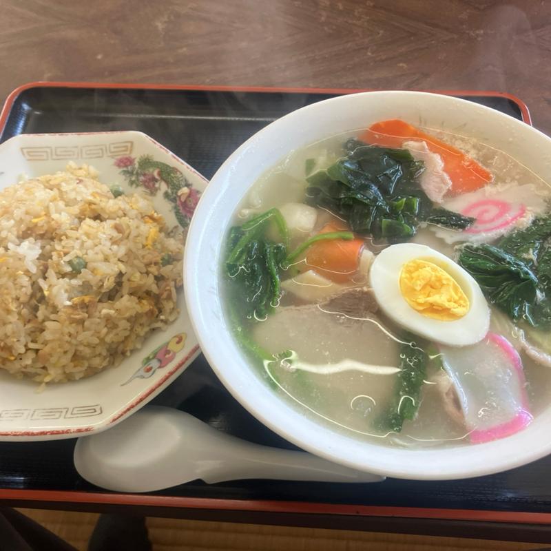 五目ラーメン炒飯(喜楽亭食堂 )