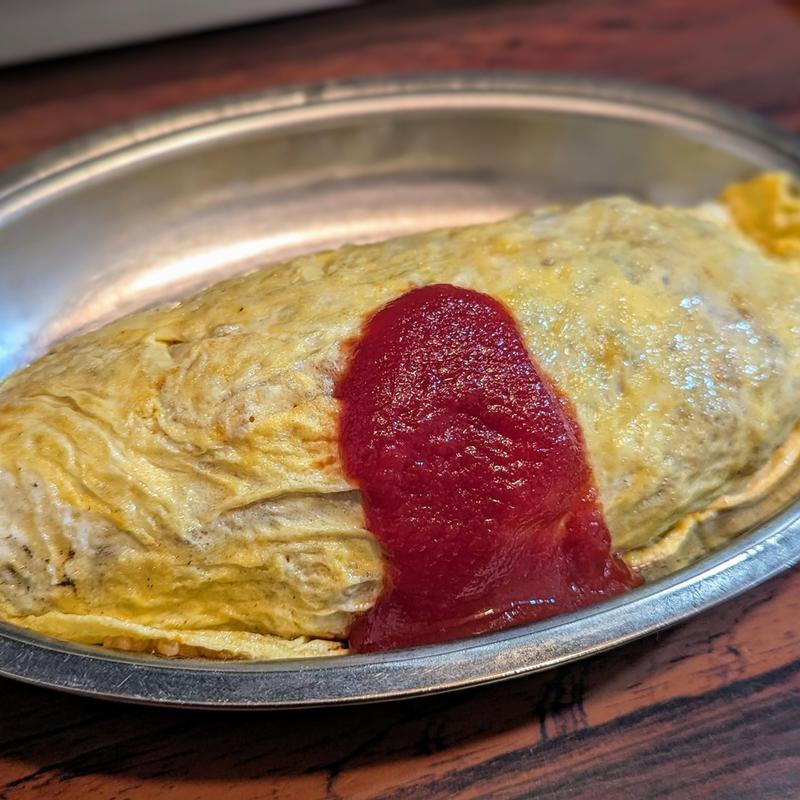 ランチB(ライスをオムライスに変更)(ますや)