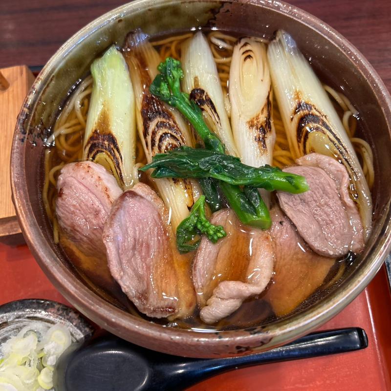 鴨南蛮そば(ブレーメン通り 富士見庵)