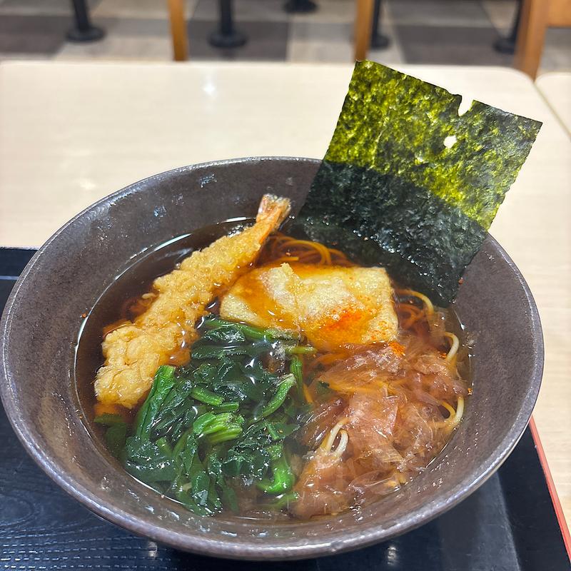 開運そば(ゆで太郎 もつ次郎 北本深井店)