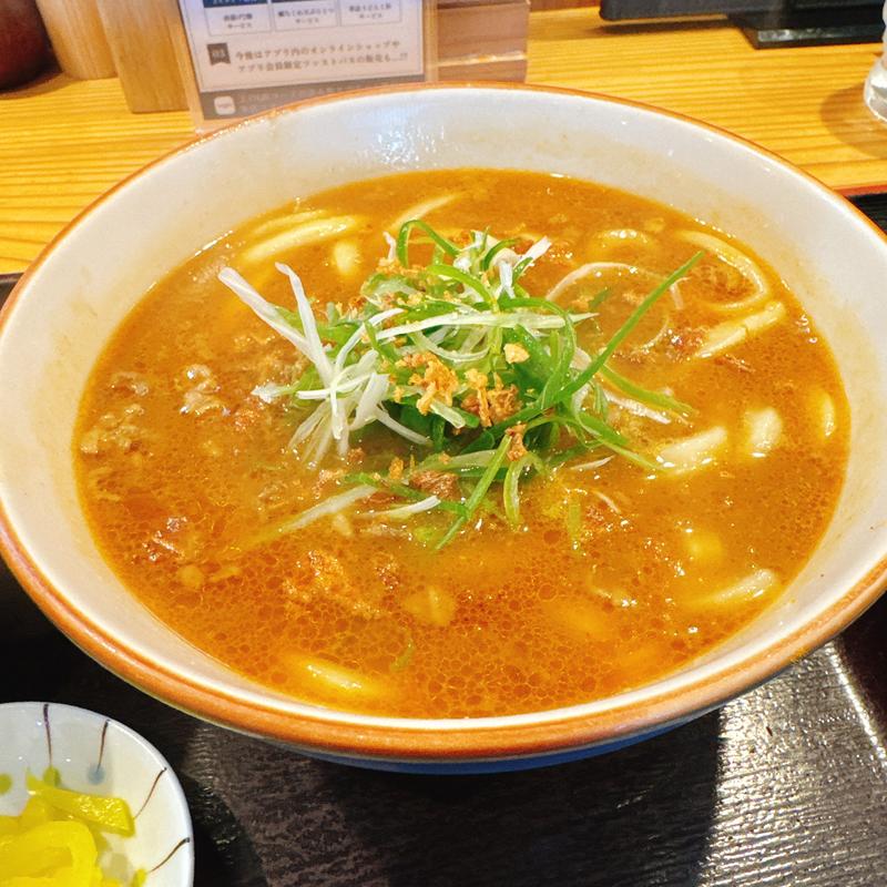 カレーうどん(情熱うどん 荒木伝次郎)