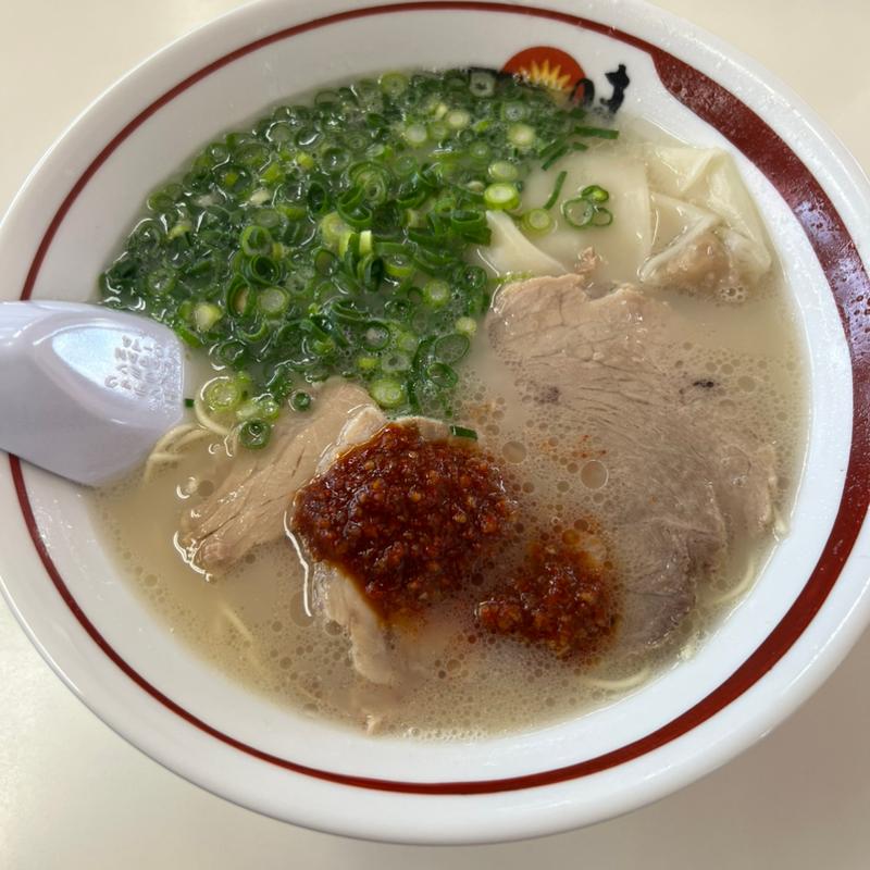 ラーメン➕ワンタン(一味ラーメン 太宰府店)