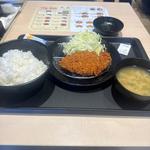 ロースかつ定食(松のや 南浦和店)