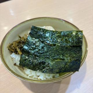 ミニ焼鯖ごはん(ゆで太郎 もつ次郎 北本深井店)