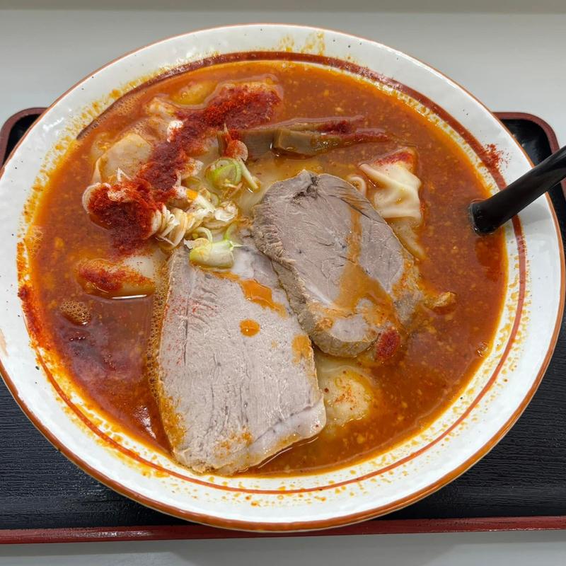 坦々海老ワンタン麺(中華そば華月)