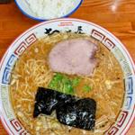 支那そば みそ味 半ライス