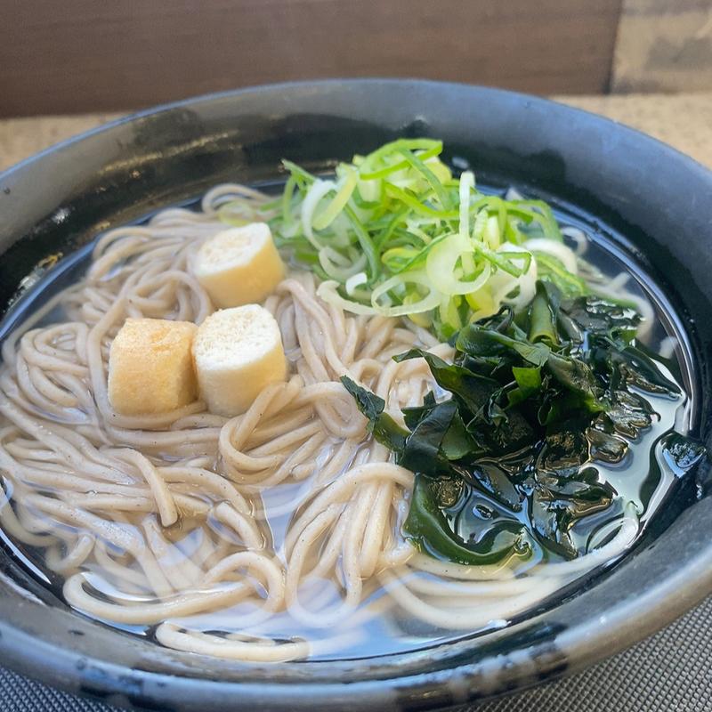 名代塩そば(名代 富士そば 赤坂見附店)