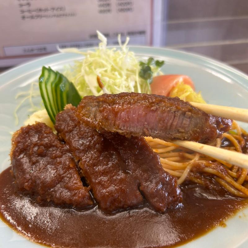 牛ヘレかつ(とんかつ 立花)