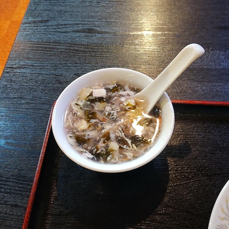 チャーハンスープ(中国料理 高華園 新館)