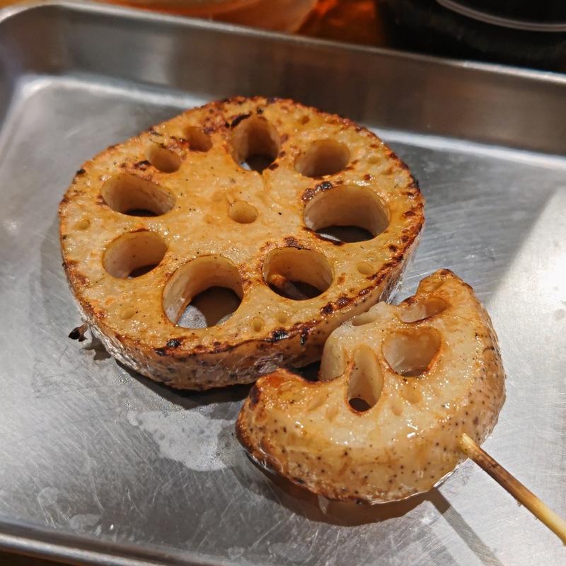 炭火焼きれんこん(その日暮らし)