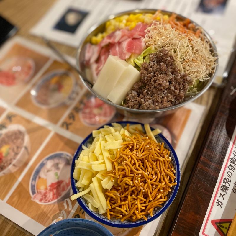 もんじゃ(お好み焼き まりや)