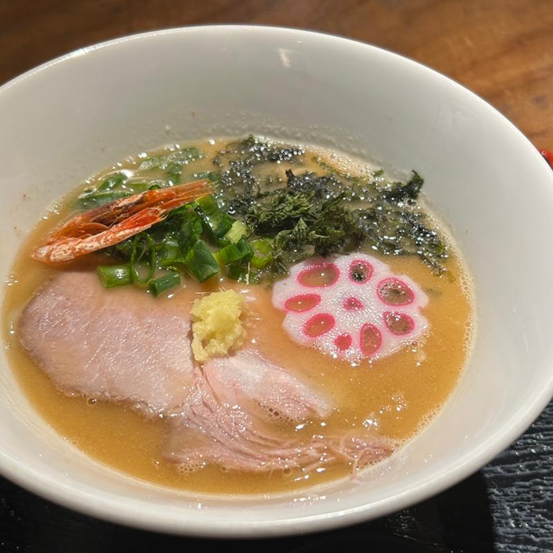 濃厚甘海老ラーメン(紅牡丹 )