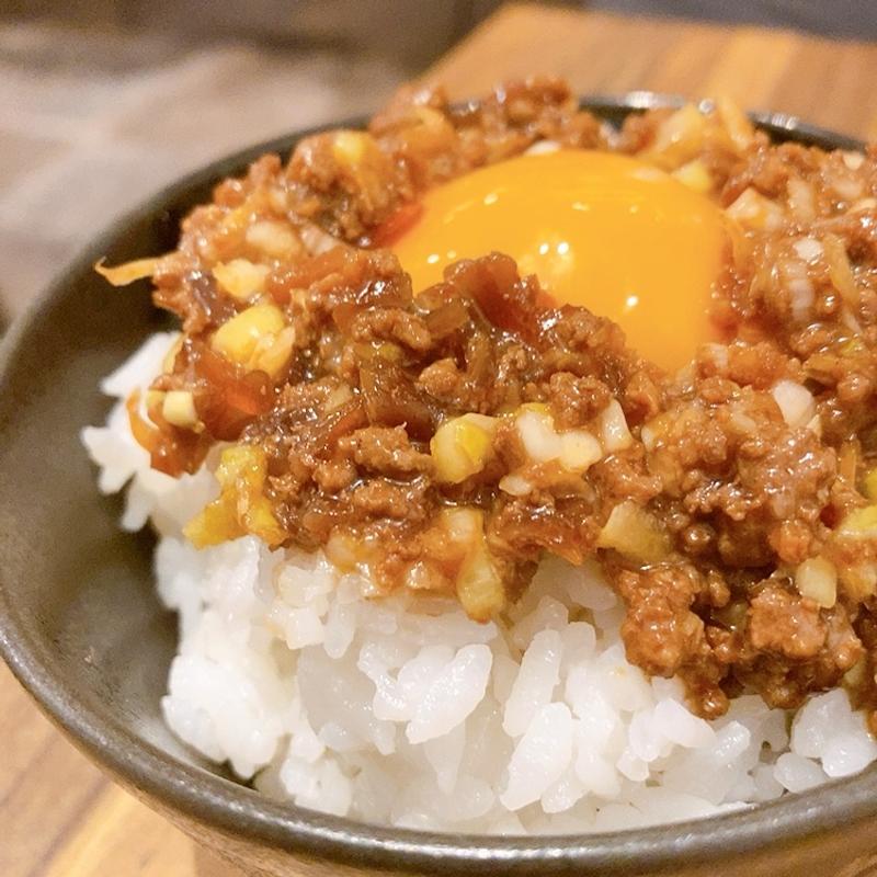 肉味噌飯(壽ゑ廣餃子)