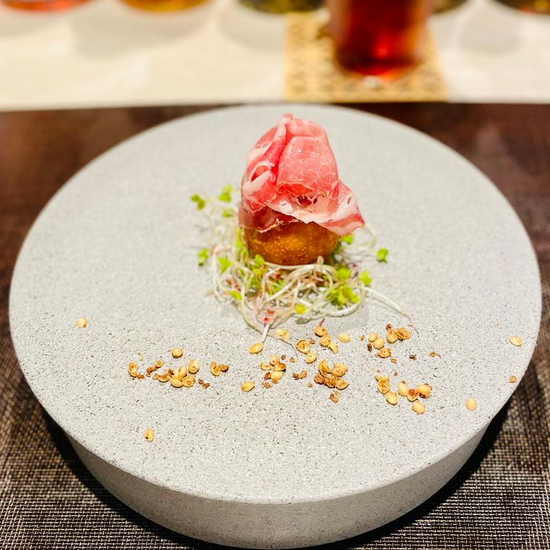 本日の生ハム花山椒風味(ふかひれ屋)