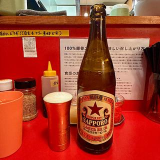 びんビール(赤星)(豚骨オタク！)