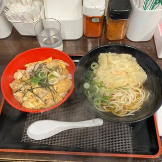 親子丼えきそばセット(えきそば大手前店)