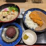 酒粕入り豚汁うどんのしあわせセット(資さんうどん 八千代店)