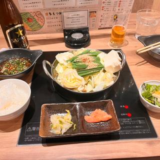 もつ鍋定食(水炊き)