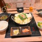 もつ鍋定食(水炊き)