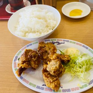 Cセット（大めし・唐揚げ3個）