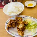Cセット（大めし・唐揚げ3個）(長崎亭 新宮店)