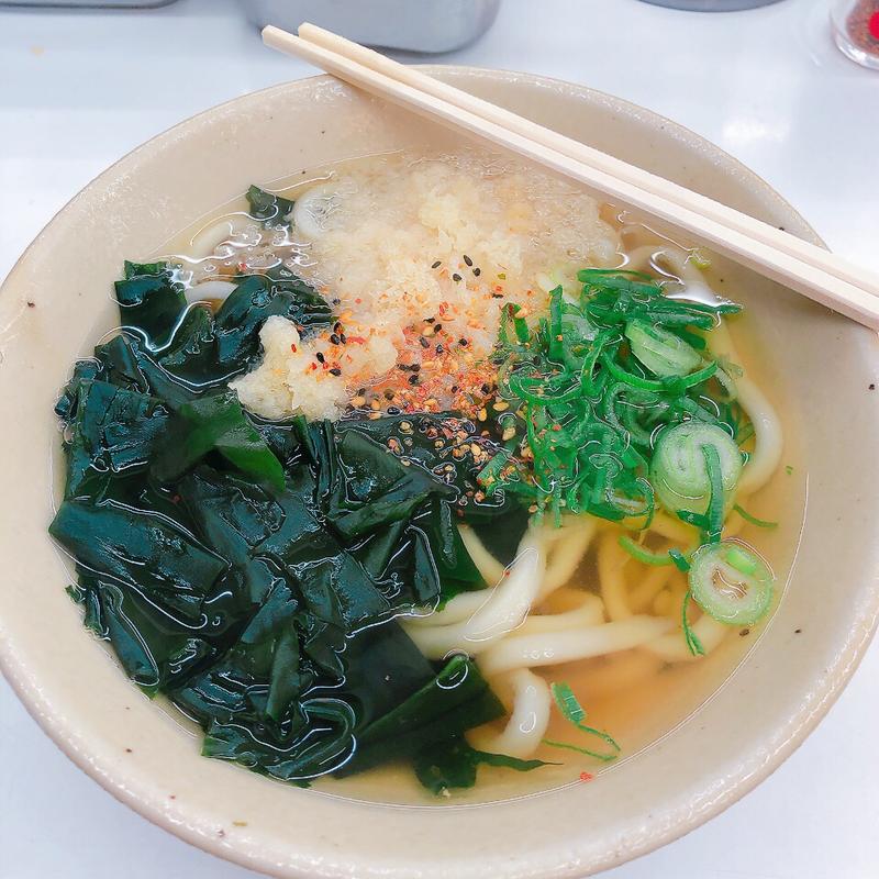 わかめうどん(こんぴらさん)