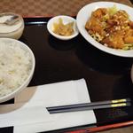 油淋鶏定食(銀座海老専家)