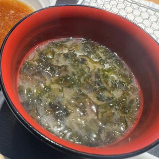 あおさの味噌汁(まきの定食)(まきの西神戸)