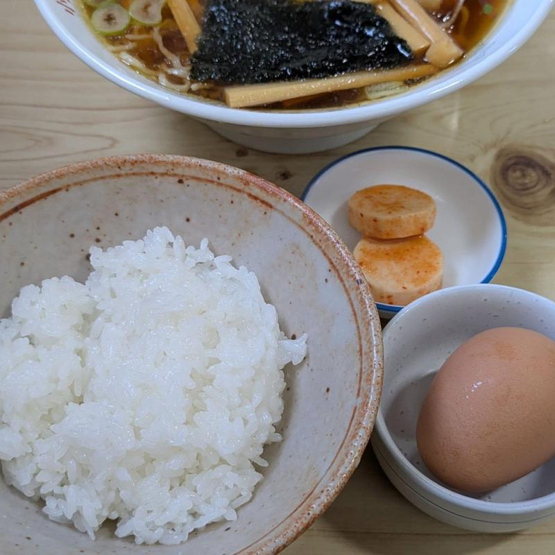 半ライス(龍華食堂)