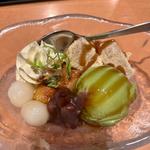 YEBISU BARの特製'和'パフェ(ヱビスバー 札幌アピア店 (YEBISU BAR Sapporo Apia))