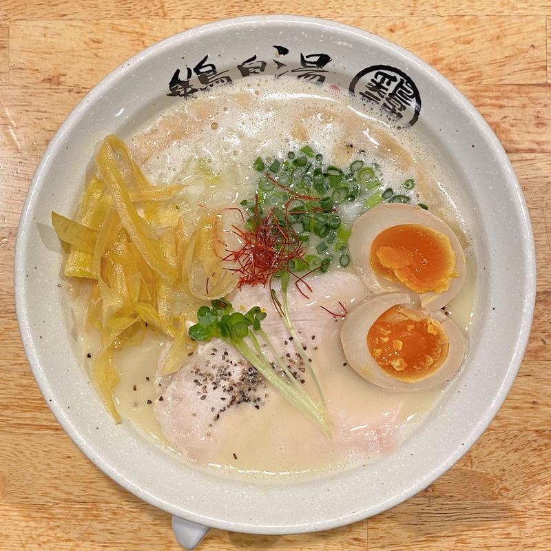 鶏白湯らーめん(らーめん泉鶏白湯 鶏神)