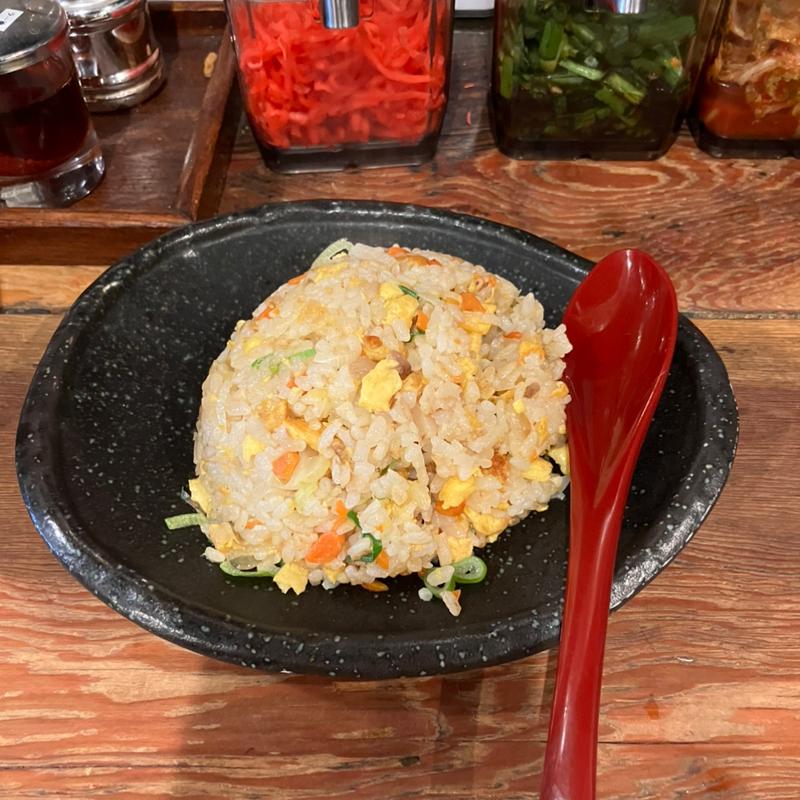 半チャン味玉ラーメン(豚吉 本店)