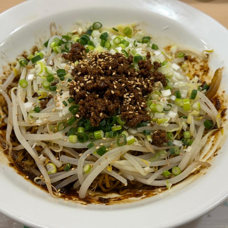 汁なし担々麺(ラーメン厨房 シルクロード )