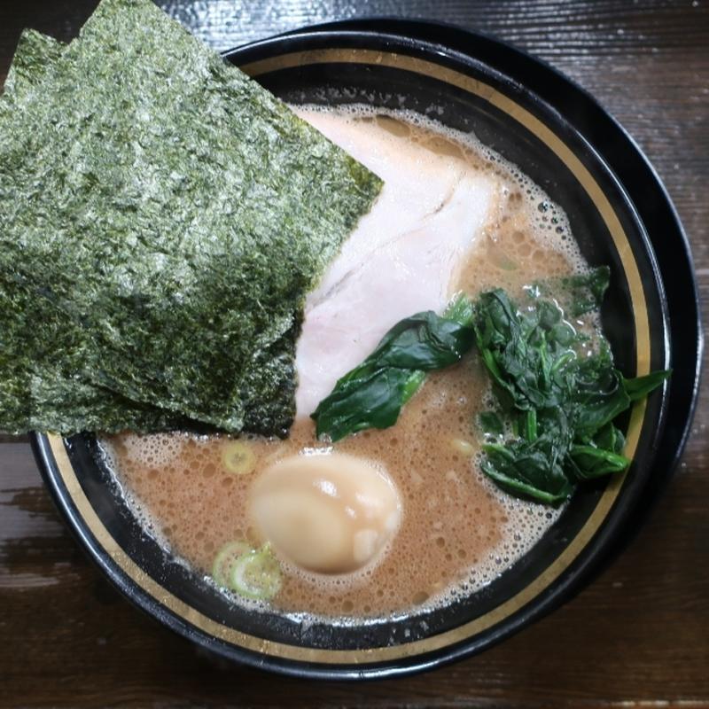 ラーメン(並)＆味玉(家系ラーメン ゆくる家)