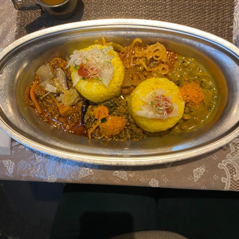 オールがけカレー(旧ヤム鐡道)