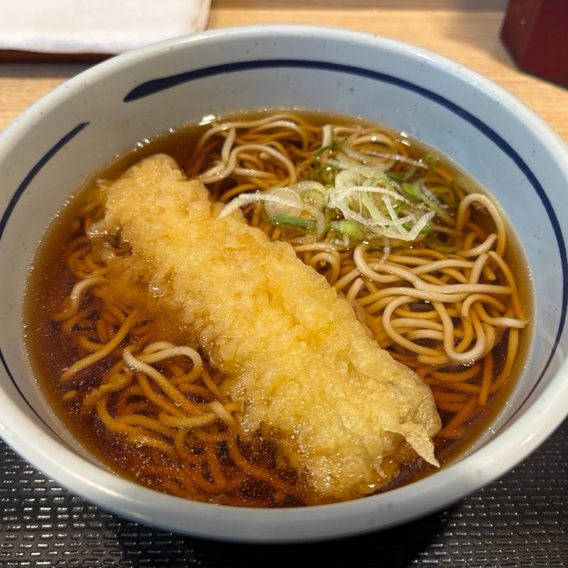 いか天そば(吉そば 赤坂店)