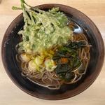 春菊天そば