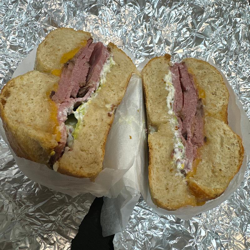 ローストビーフサンド(BAGEL CAFE 88)