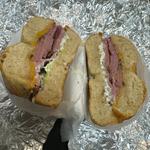 ローストビーフサンド(BAGEL CAFE 88)