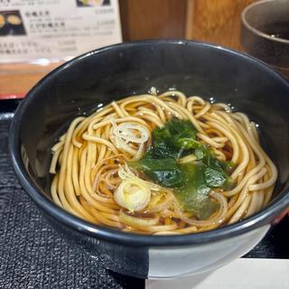 ミニそば(天ぷら食堂 満天)