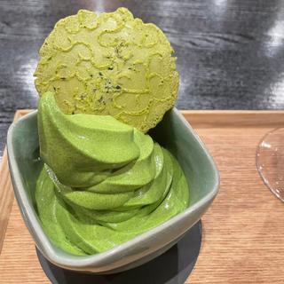 抹茶ソフト(京煎堂 祇園本店)