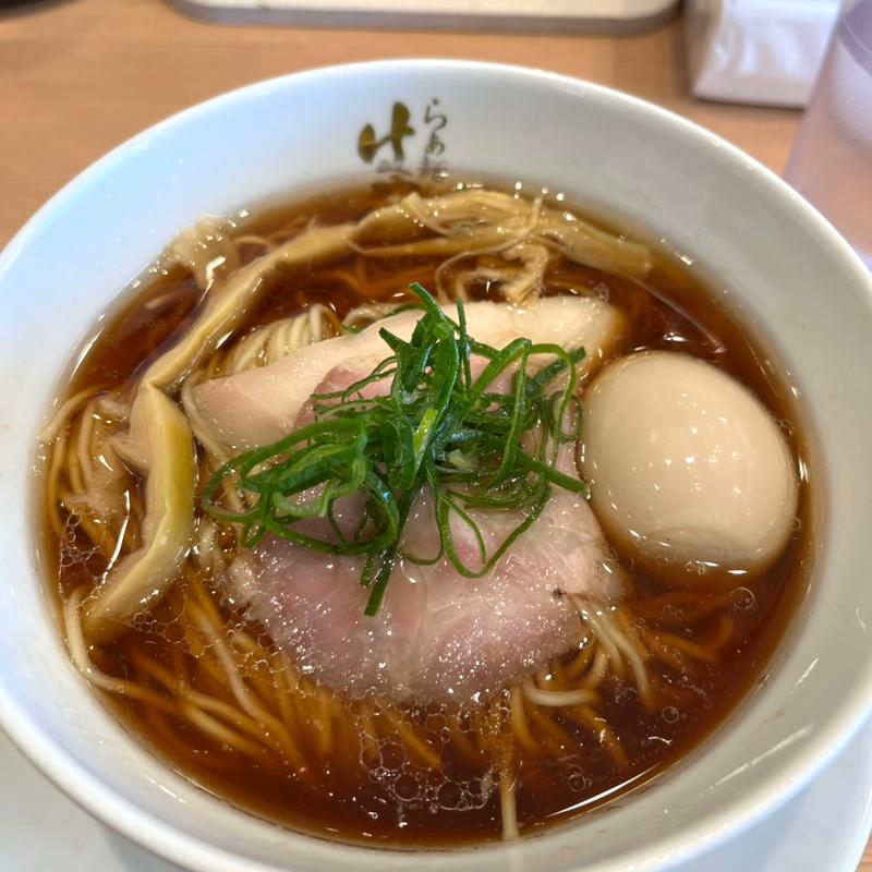 味玉醤油らぁ麺(らぁ麺はやし田 岩槻店)