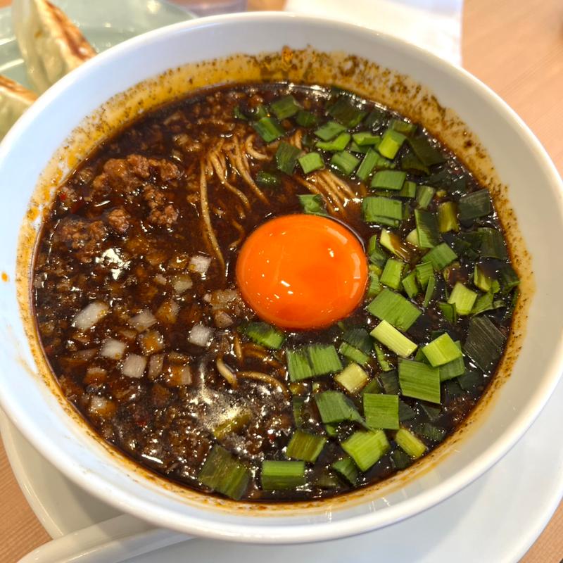 辛ニラそば 期間限定(らぁ麺はやし田 岩槻店)