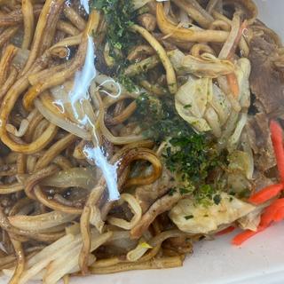 具沢山焼きそば(ラ・ムー 岸和田カンカン店)
